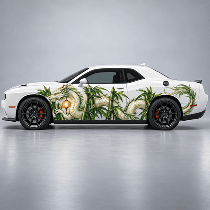 Lanternleaf Wanderer | Japanese Dragon Automotive Decal | Instawraps