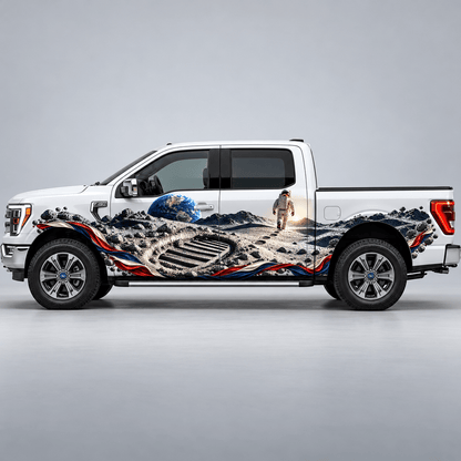 Imprint Beyond | Lunar Explorer Automotive Decal | Instawraps