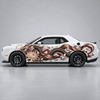 Chrysanthemum Brocade | Japanese Dragon Automotive Decal