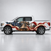 Founding Echo | Liberty Bell and American Flag Automotive Decal
