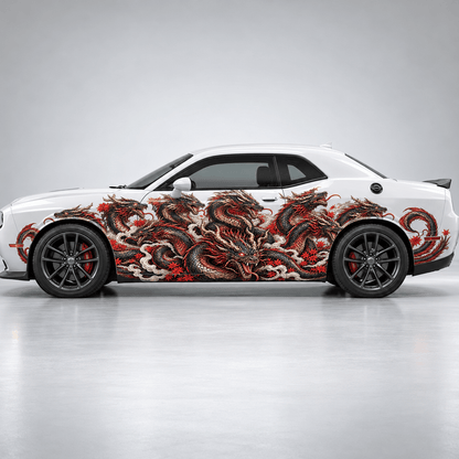 Orochi Maplecourt | Japanese Dragon Automotive Decal | Instawraps