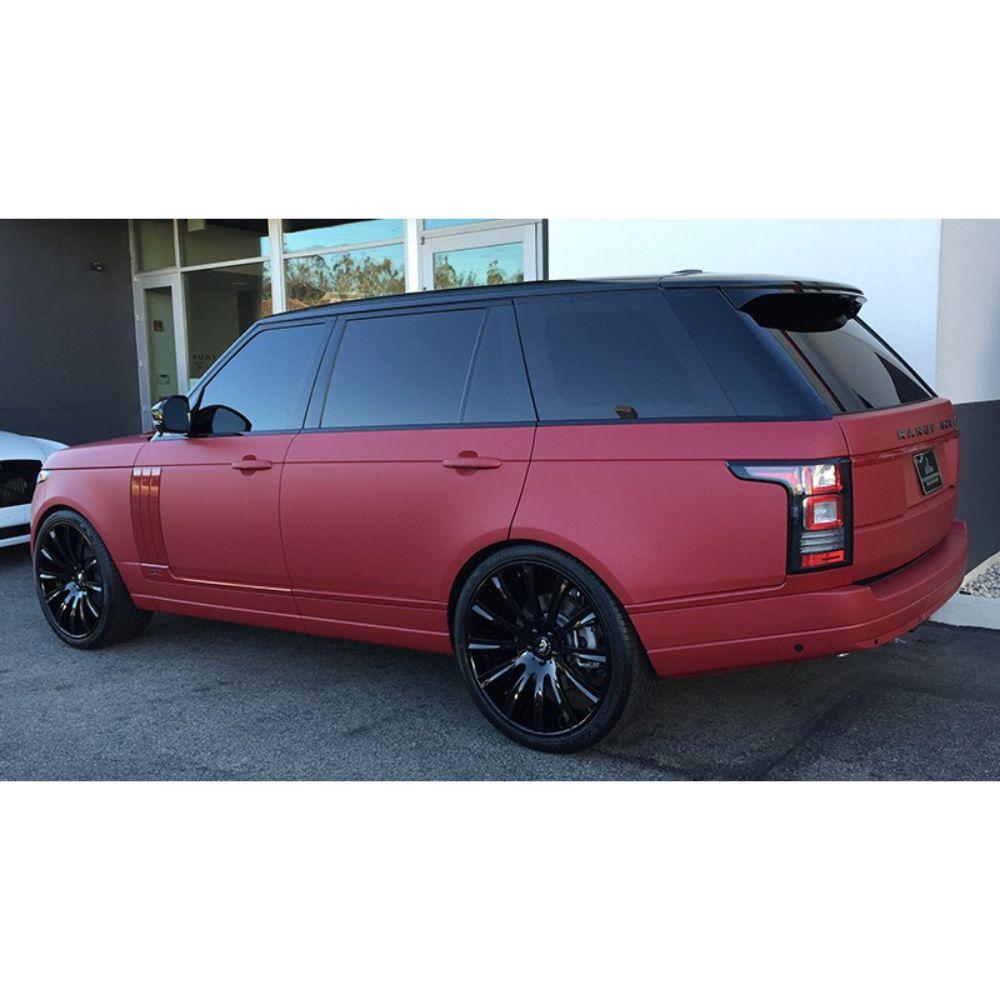 AVERY DENNISON SW900 SUPREME MATTE GARNET METALLIC VINYL WRAP | SW900-472-M