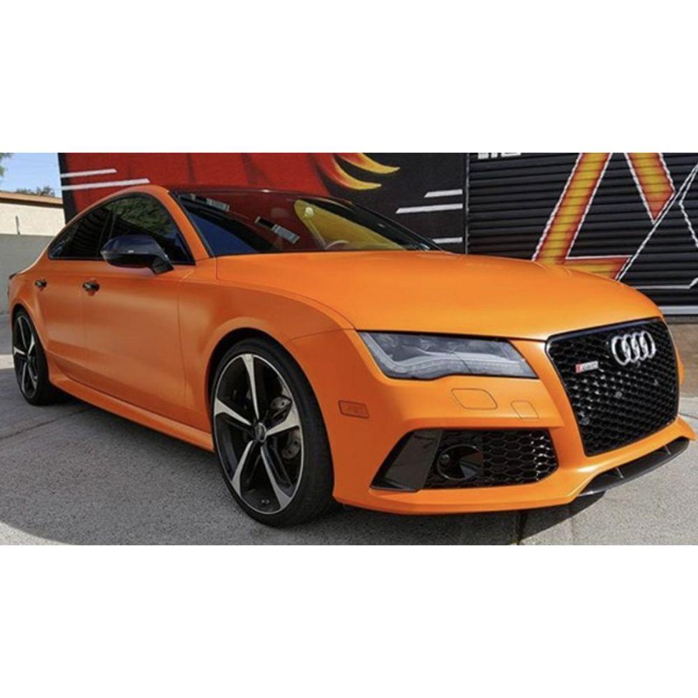 AVERY DENNISON SW900 SUPREME SATIN ORANGE VINYL WRAP | SW900-372-O