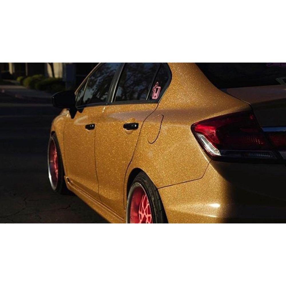 AVERY DENNISON SW900 SUPREME GLOSS AMBER DIAMOND VINYL WRAP | SW900-221-D