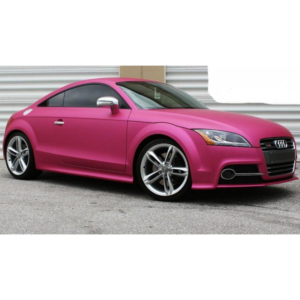 AVERY DENNISON SW900 SUPREME MATTE PINK METALLIC VINYL WRAP | SW900-520-M