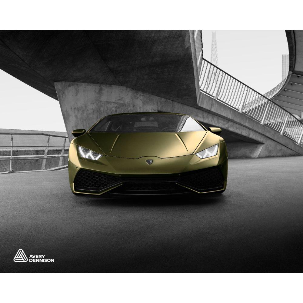 AVERY DENNISON SW900 SUPREME SATIN HOPE GREEN METALLIC VINYL WRAP | SW900-767-S