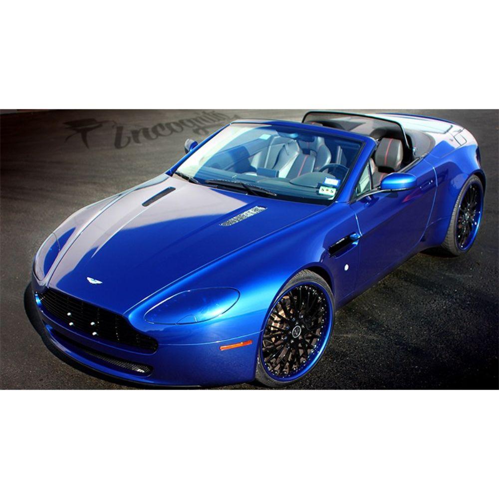 AVERY DENNISON SW900 SUPREME GLOSS DARK BLUE METALLIC VINYL WRAP | SW900-653-M