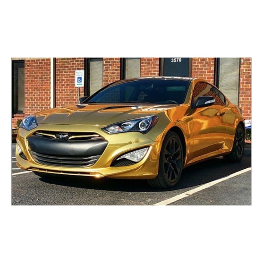 AVERY DENNISON GOLD CONFORM CHROME FLEXIBLE VINYL WRAP | SF100-604-S