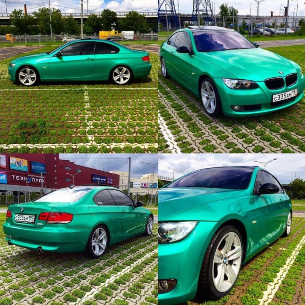 KPMF K75400 SERIES GLOSS ENVIOUS GREEN METALLIC VINYL WRAP | K75407