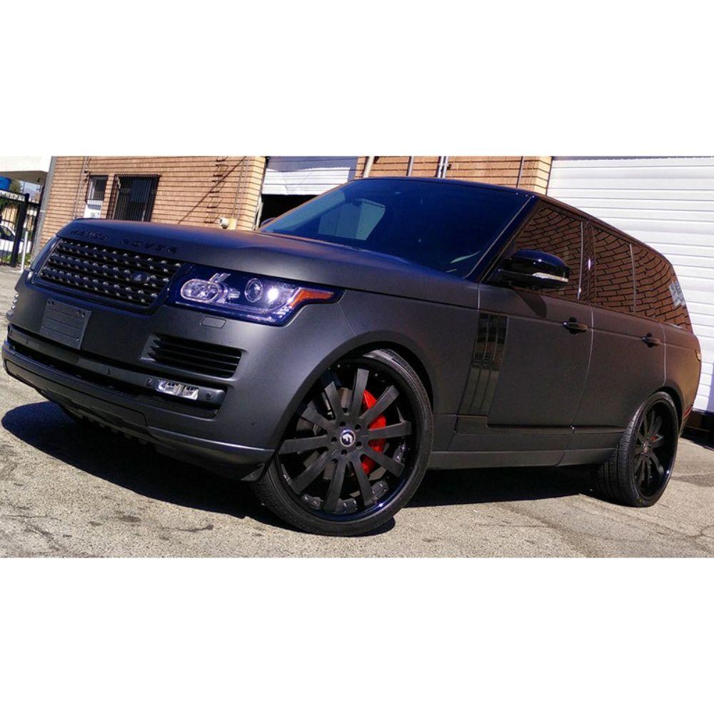 AVERY DENNISON SW900 SUPREME MATTE BLACK VINYL WRAP | SW900-180-O