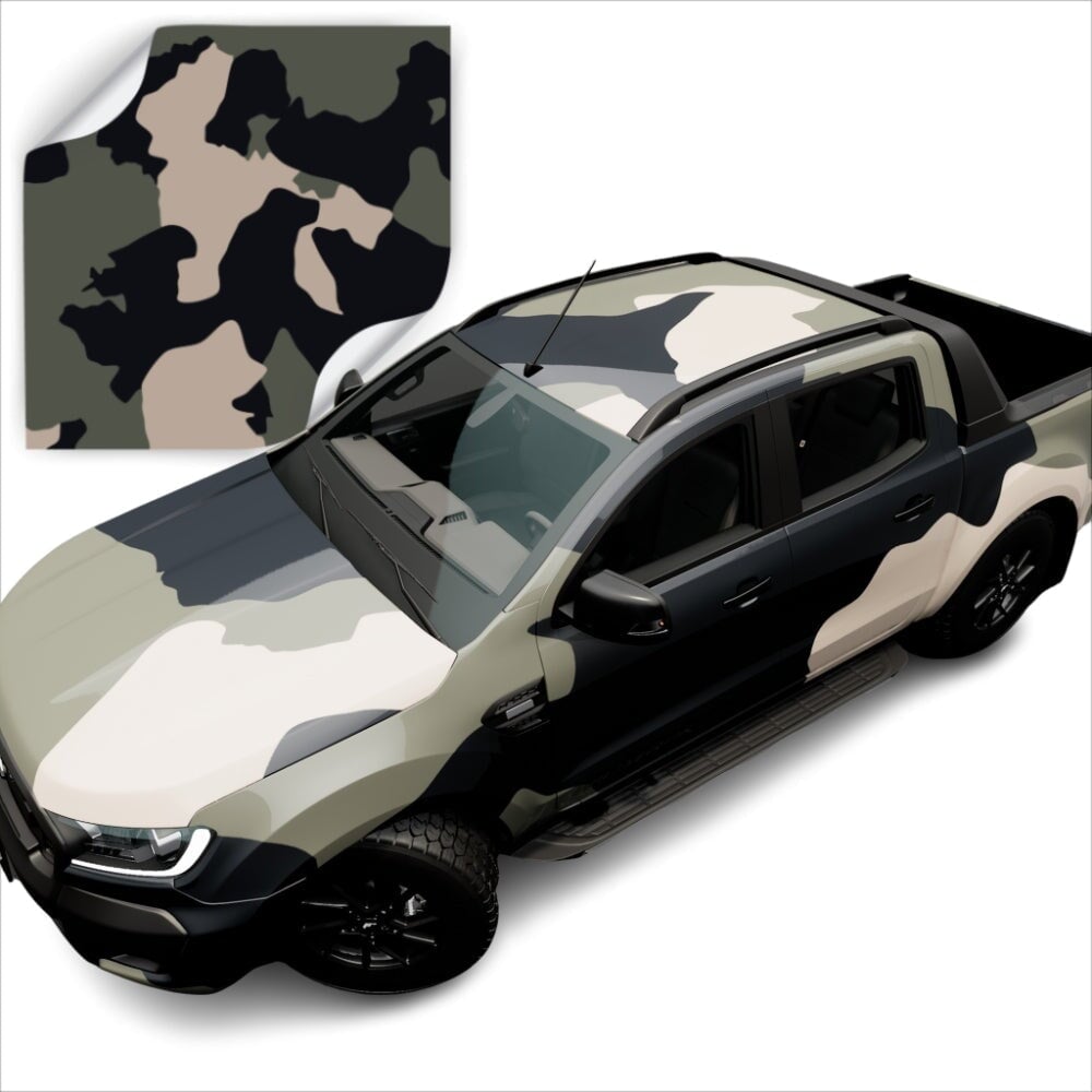 AVERY DENNISON VINYL PRINTED JUMBO CAMO PATTERNS CW SERIES WRAPPING FILM | CW1524J