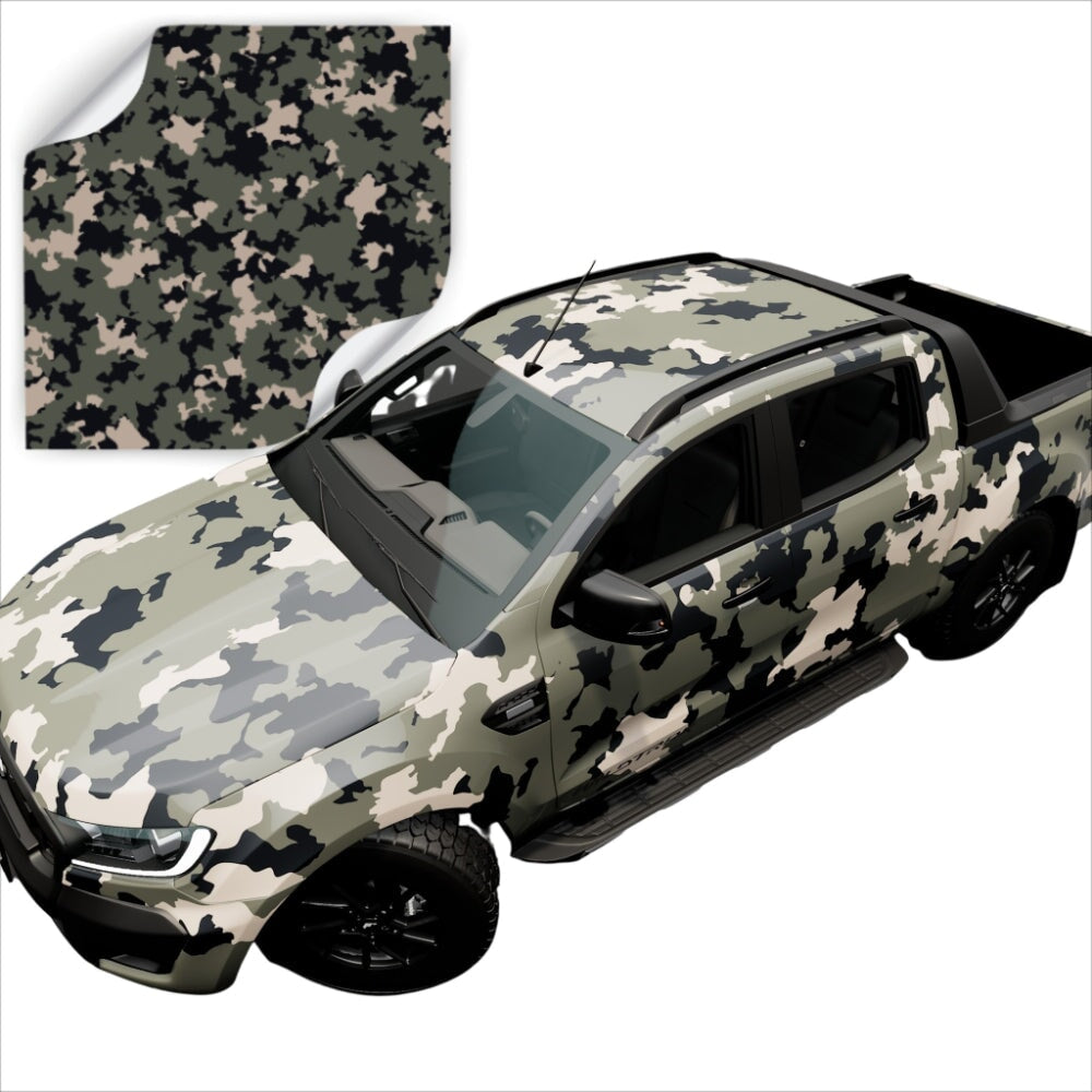 3M VINYL PRINTED MINI CAMO PATTERNS CW SERIES WRAPPING FILM | CW1524M