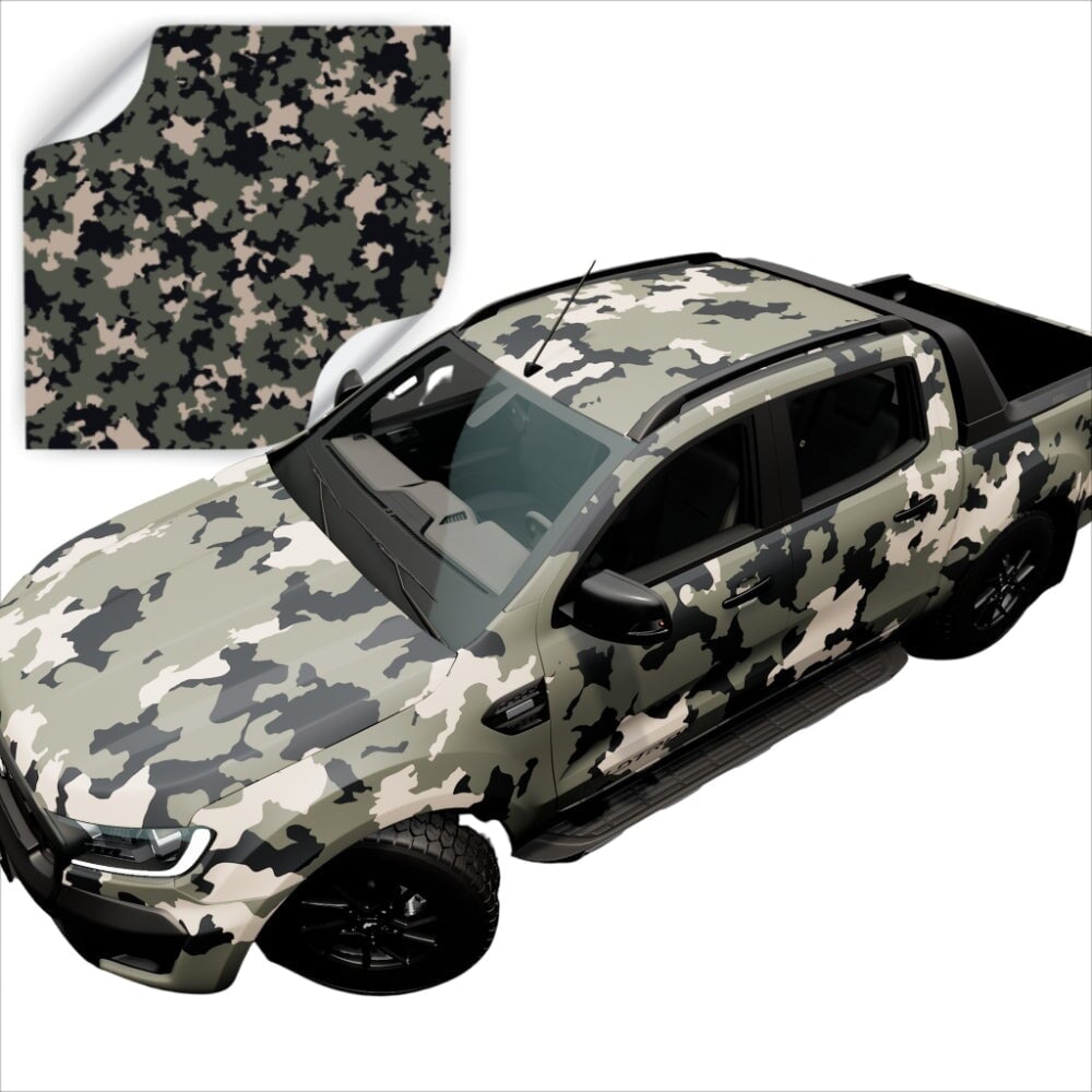 AVERY DENNISON VINYL PRINTED MINI CAMO PATTERNS CW SERIES WRAPPING FILM | CW1524M