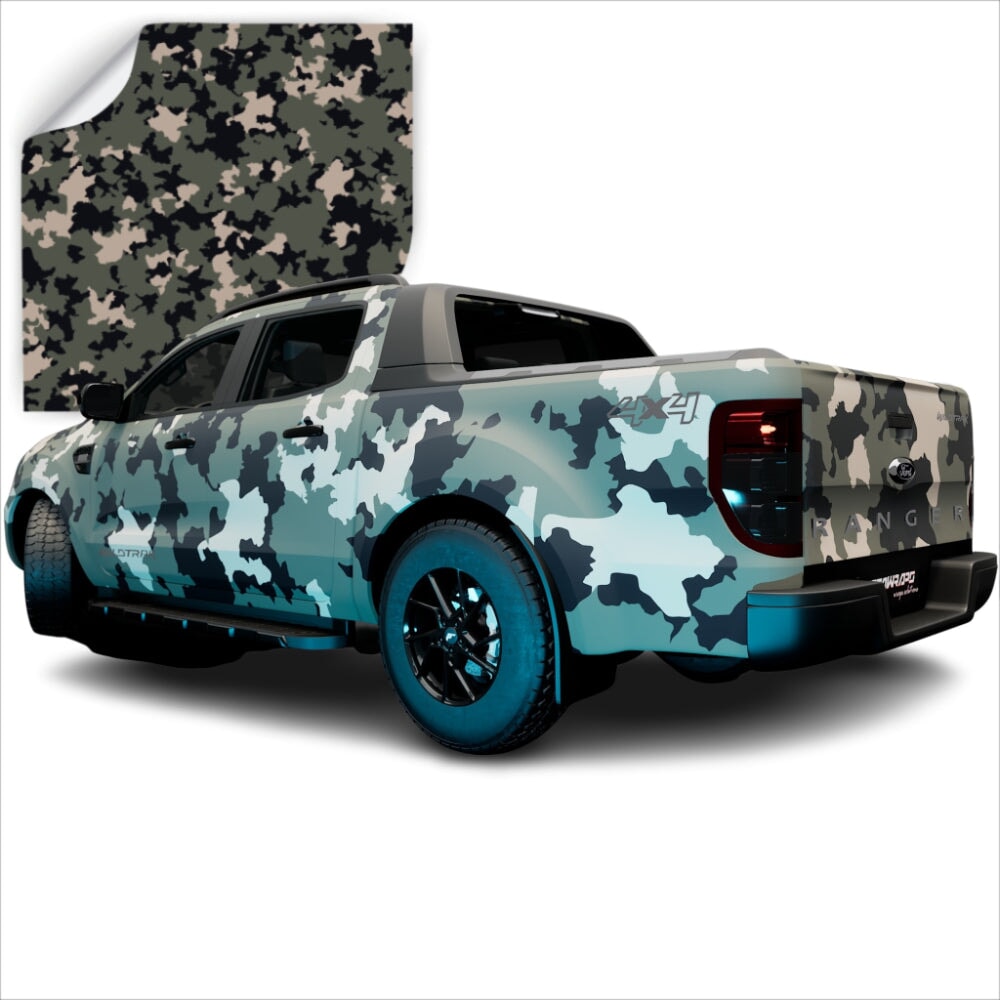 3M VINYL PRINTED MINI CAMO PATTERNS CW SERIES WRAPPING FILM | CW1524M