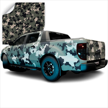 3M VINYL PRINTED MINI CAMO PATTERNS CW SERIES WRAPPING FILM | CW1524M
