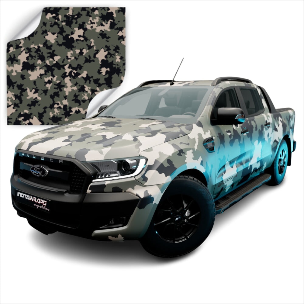 3M VINYL PRINTED MINI CAMO PATTERNS CW SERIES WRAPPING FILM | CW1524M