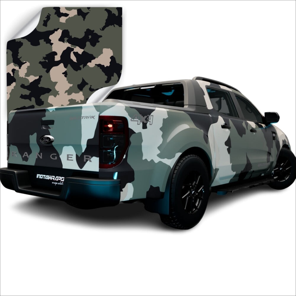 AVERY DENNISON VINYL PRINTED STANDARD CAMO PATTERNS CW SERIES WRAPPING FILM | CW1524S