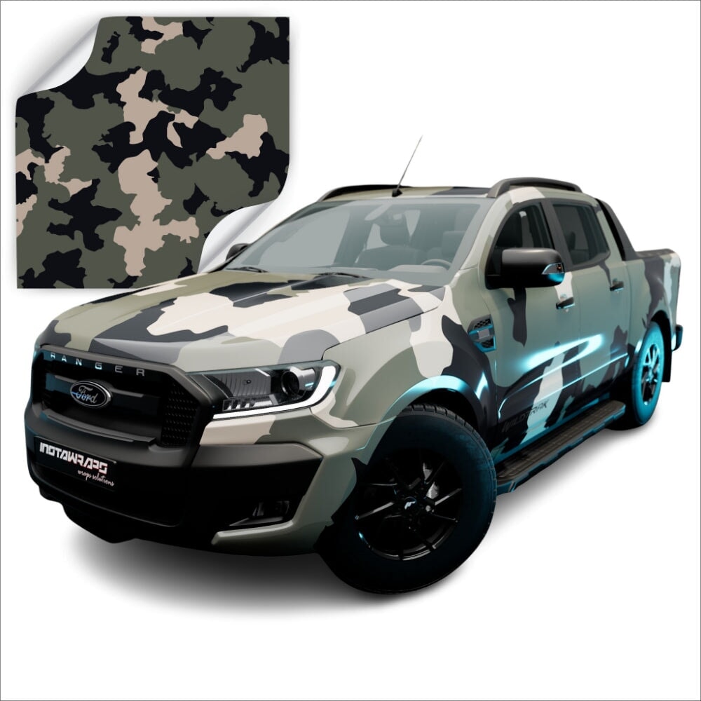 AVERY DENNISON VINYL PRINTED STANDARD CAMO PATTERNS CW SERIES WRAPPING FILM | CW1524S
