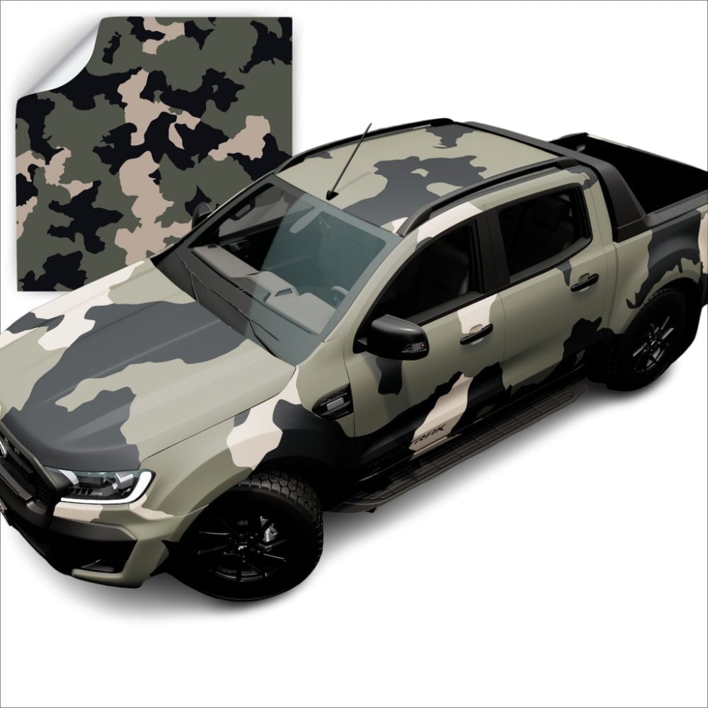 AVERY DENNISON VINYL PRINTED STANDARD CAMO PATTERNS CW SERIES WRAPPING FILM | CW1524S