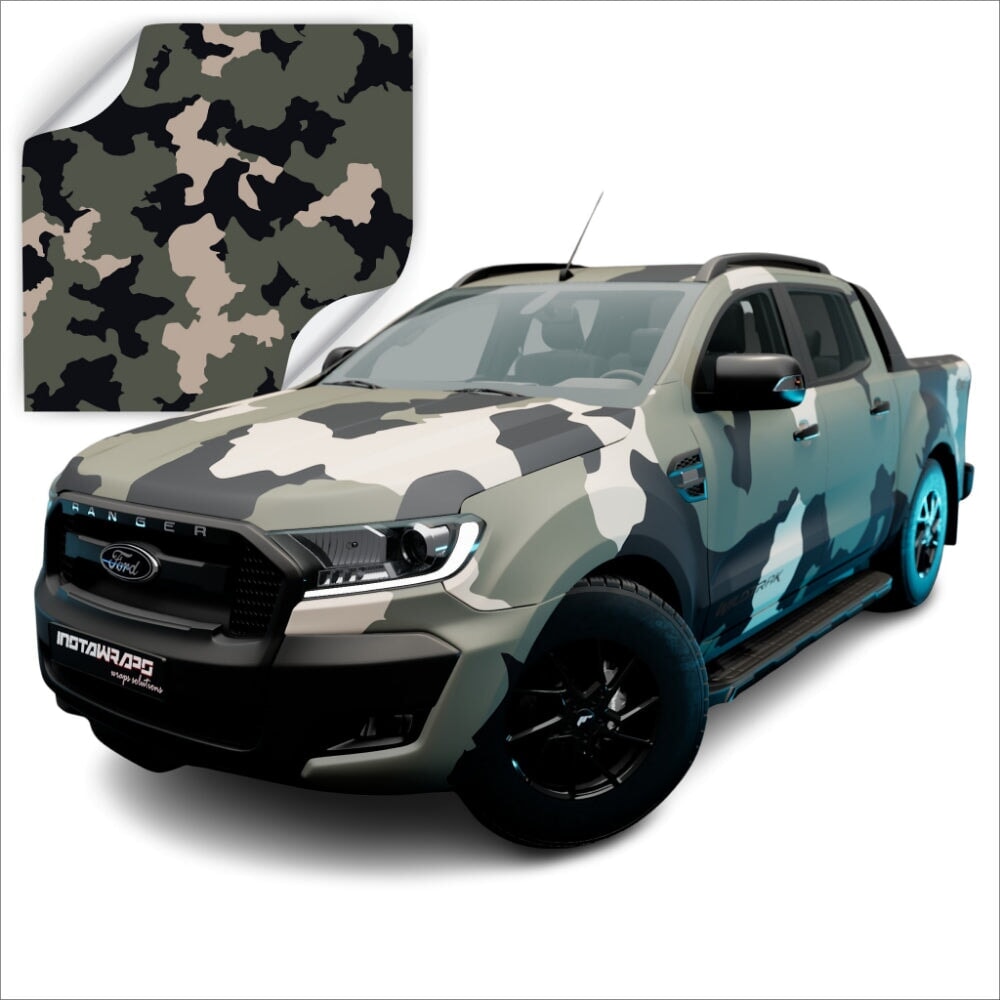 AVERY DENNISON VINYL PRINTED STANDARD CAMO PATTERNS CW SERIES WRAPPING FILM | CW1524S