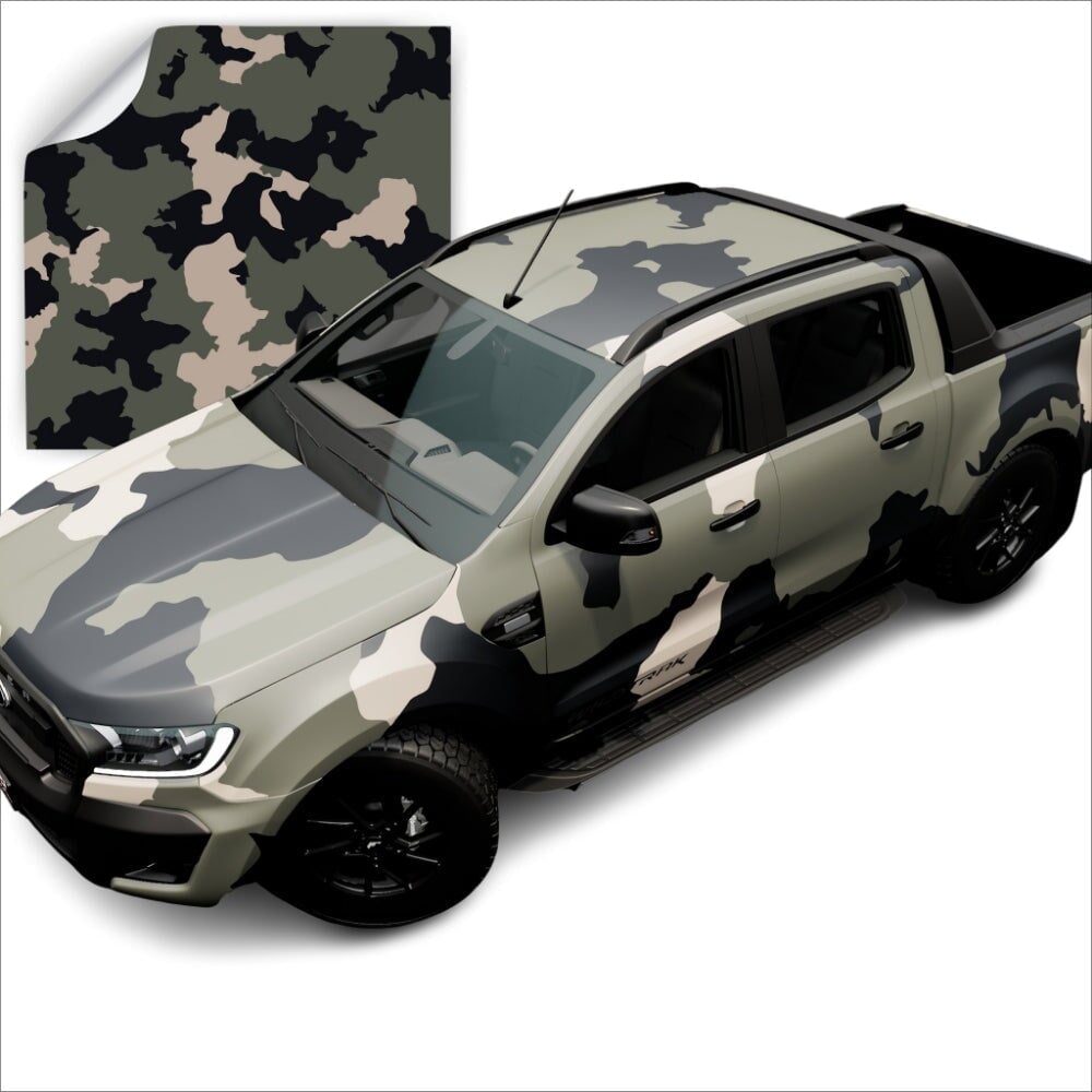 AVERY DENNISON VINYL PRINTED STANDARD CAMO PATTERNS CW SERIES WRAPPING FILM | CW1524S