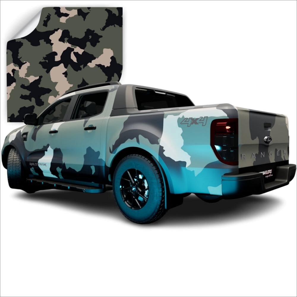 3M VINYL PRINTED STANDARD CAMO PATTERNS CW SERIES WRAPPING FILM | CW1524S