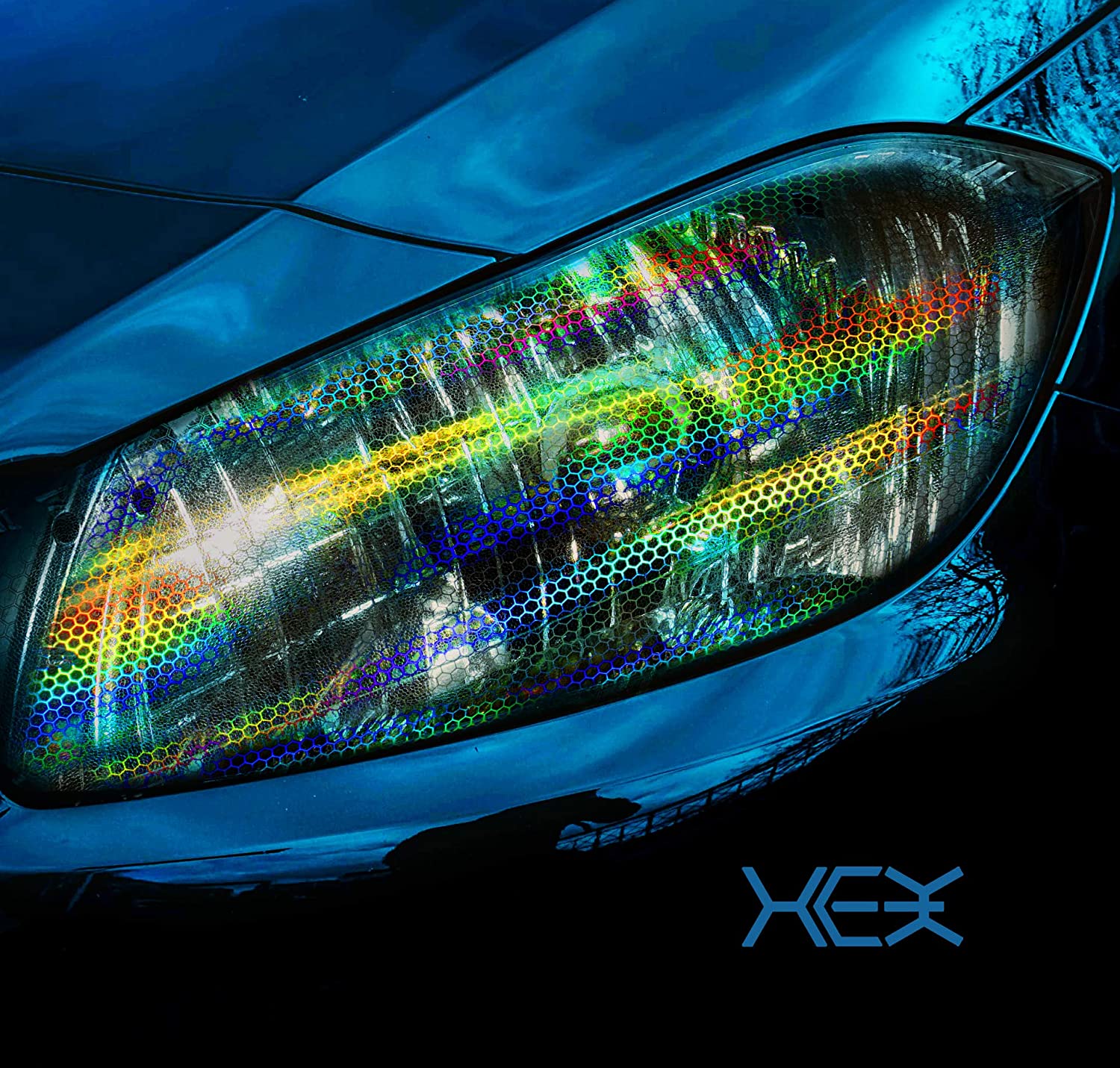 VVIVID VINYL 2020 BIO HEX+ MICRO SMOKE AIR-TINT HEADLIGHT TINT | V325