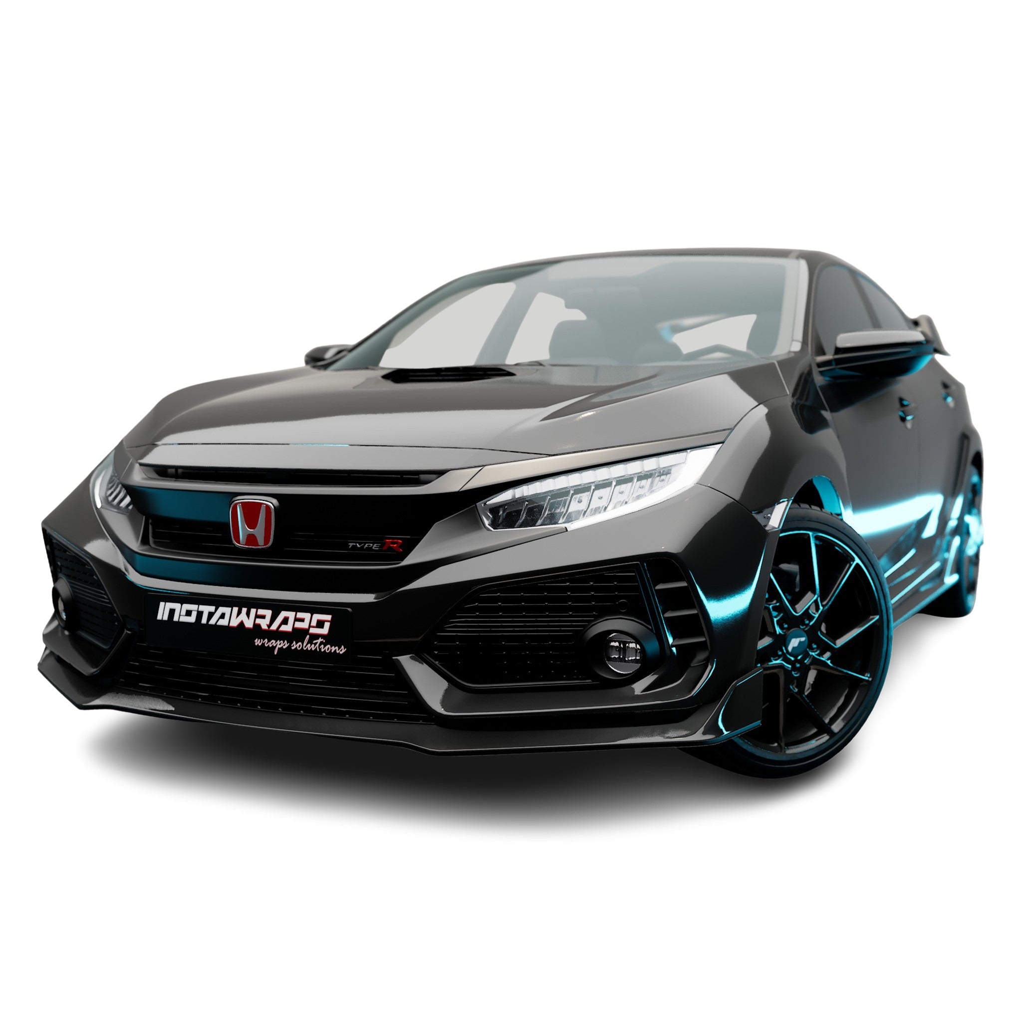 AVERY DENNISON SW900 SUPREME GLOSS BLACK VINYL WRAP | SW900-190-O