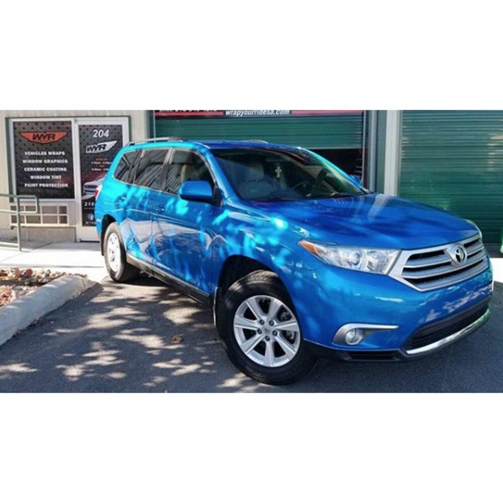 3M 1080 SCOTCHPRINT MATTE BLUE METALLIC VINYL WRAP | M227