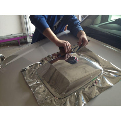 AVERY DENNISON SILVER CONFORM CHROME FLEXIBLE VINYL WRAP | SF100-843-S