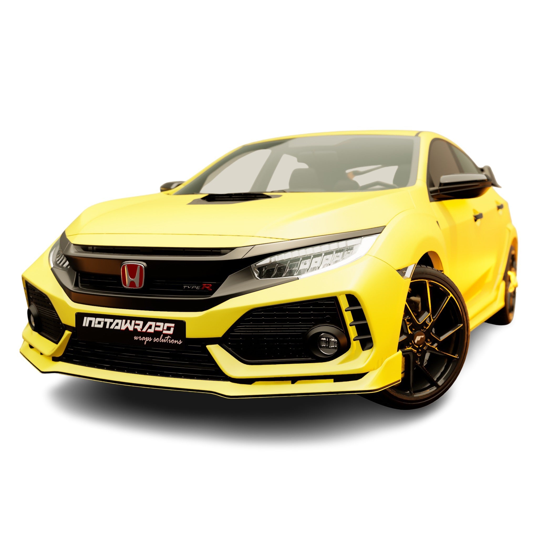 AVERY DENNISON SW900 SUPREME SATIN YELLOW VINYL WRAP | SW900-226-O