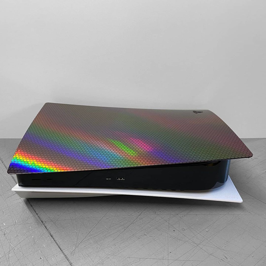 VVIVID VINYL 2021 HOLOHEX CHROME HEADLIGHT TINT | V330