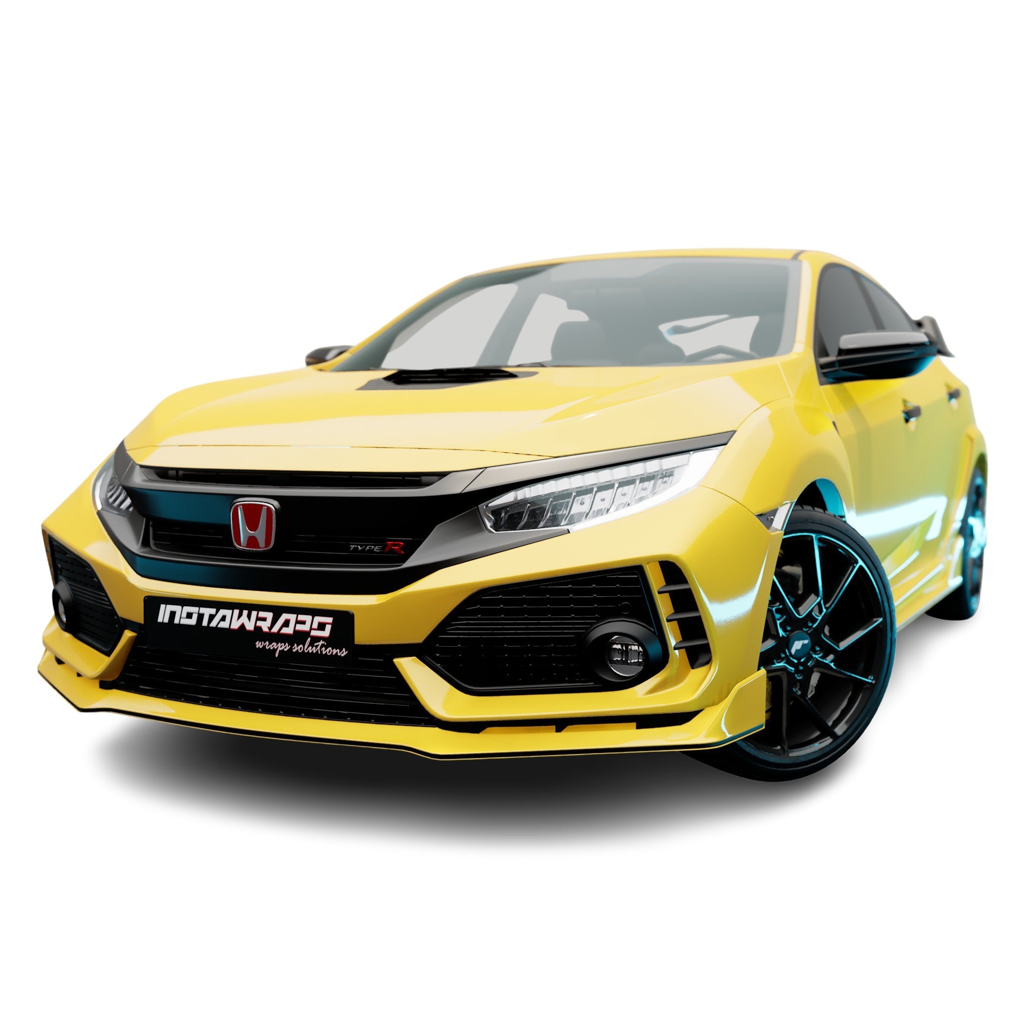 AVERY DENNISON SW900 SUPREME GLOSS YELLOW VINYL WRAP | SW900-235-O