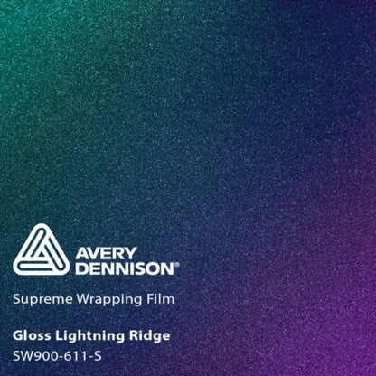 AVERY DENNISON SW900 SUPREME COLORFLOW GLOSS LIGHTNING RIDGE VINYL WRAP | SW900-611-S