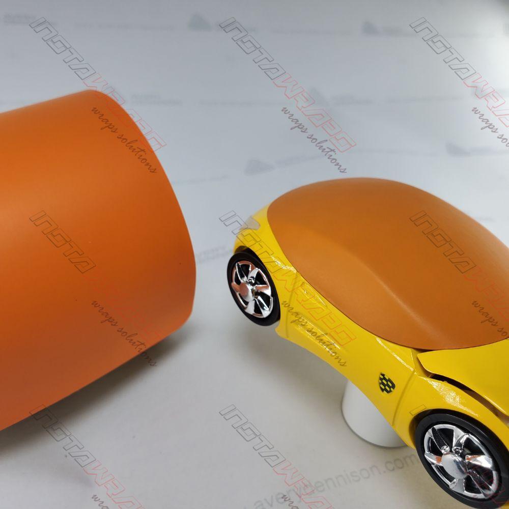 AVERY DENNISON SW900 SUPREME MATTE ORANGE VINYL WRAP | SW900-321-O