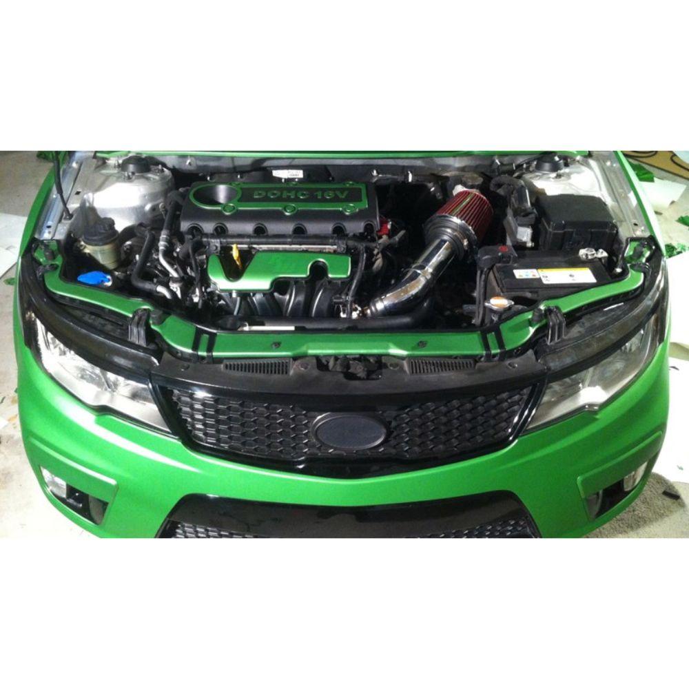 AVERY DENNISON SW900 SUPREME MATTE GREEN APPLE METALLIC VINYL WRAP | SW900-745-M