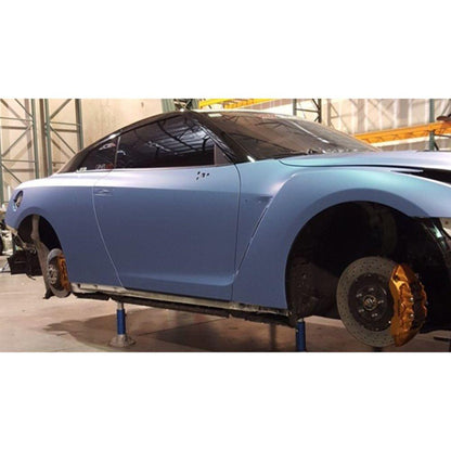 AVERY DENNISON SW900 SUPREME MATTE FROSTY BLUE METALLIC VINYL WRAP | SW900-643-M