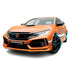 AVERY DENNISON SW900 SUPREME GLOSS ORANGE VINYL WRAP | SW900-373-O