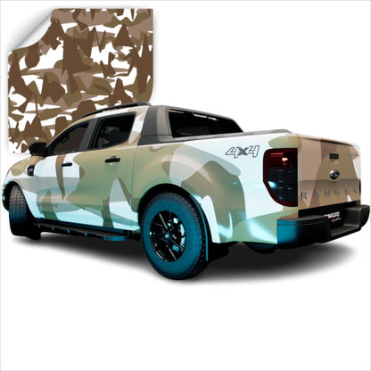 3M VINYL PRINTED JUMBO CAMO PATTERNS CW SERIES WRAPPING FILM | CW3783J