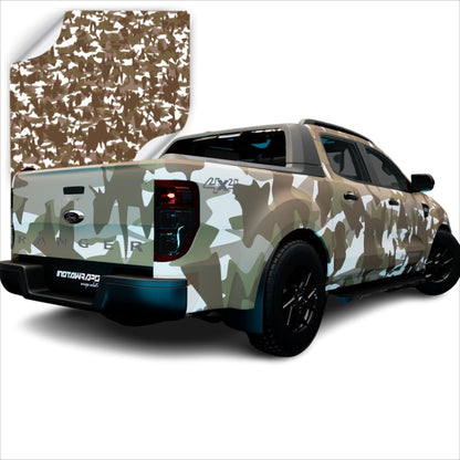 3M VINYL PRINTED MINI CAMO PATTERNS CW SERIES WRAPPING FILM | CW3783M