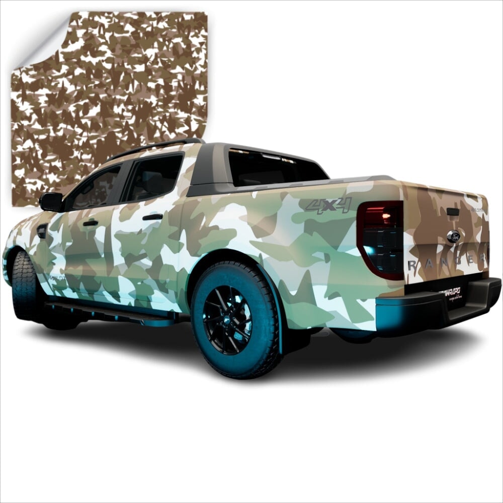 AVERY DENNISON VINYL PRINTED MINI CAMO PATTERNS CW SERIES WRAPPING FILM | CW3783M