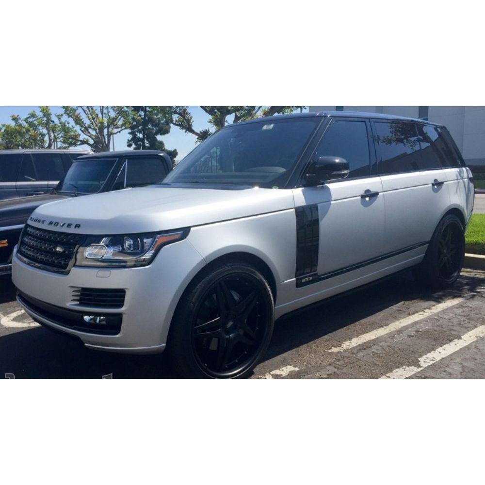 AVERY DENNISON SW900 SUPREME MATTE SILVER METALLIC VINYL WRAP | SW900-857-M
