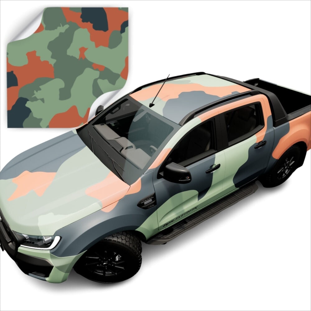 AVERY DENNISON VINYL PRINTED JUMBO CAMO PATTERNS CW SERIES WRAPPING FILM | CW3866J