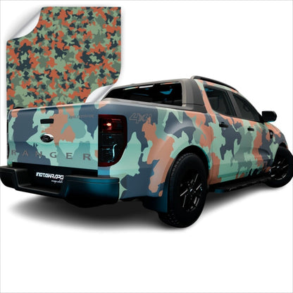 AVERY DENNISON VINYL PRINTED MINI CAMO PATTERNS CW SERIES WRAPPING FILM | CW3866M