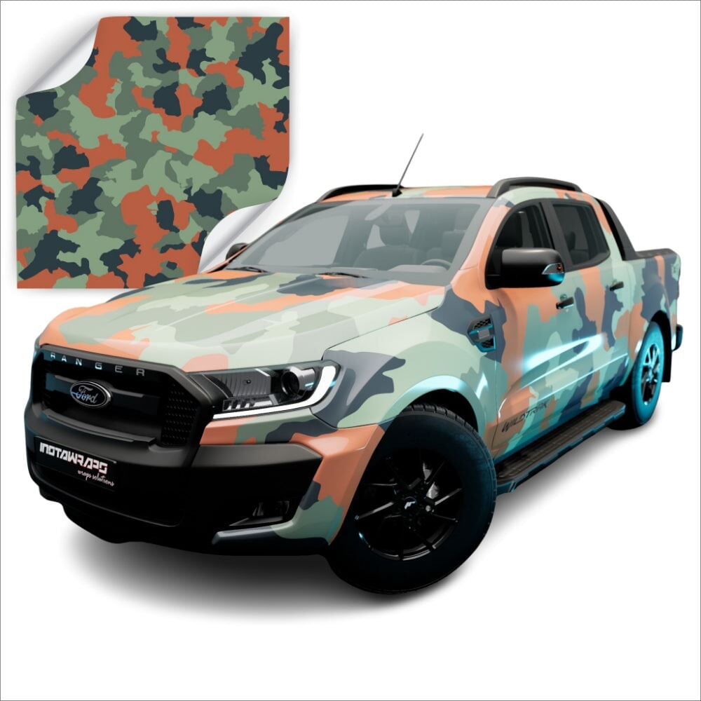 AVERY DENNISON VINYL PRINTED STANDARD CAMO PATTERNS CW SERIES WRAPPING FILM | CW3866S