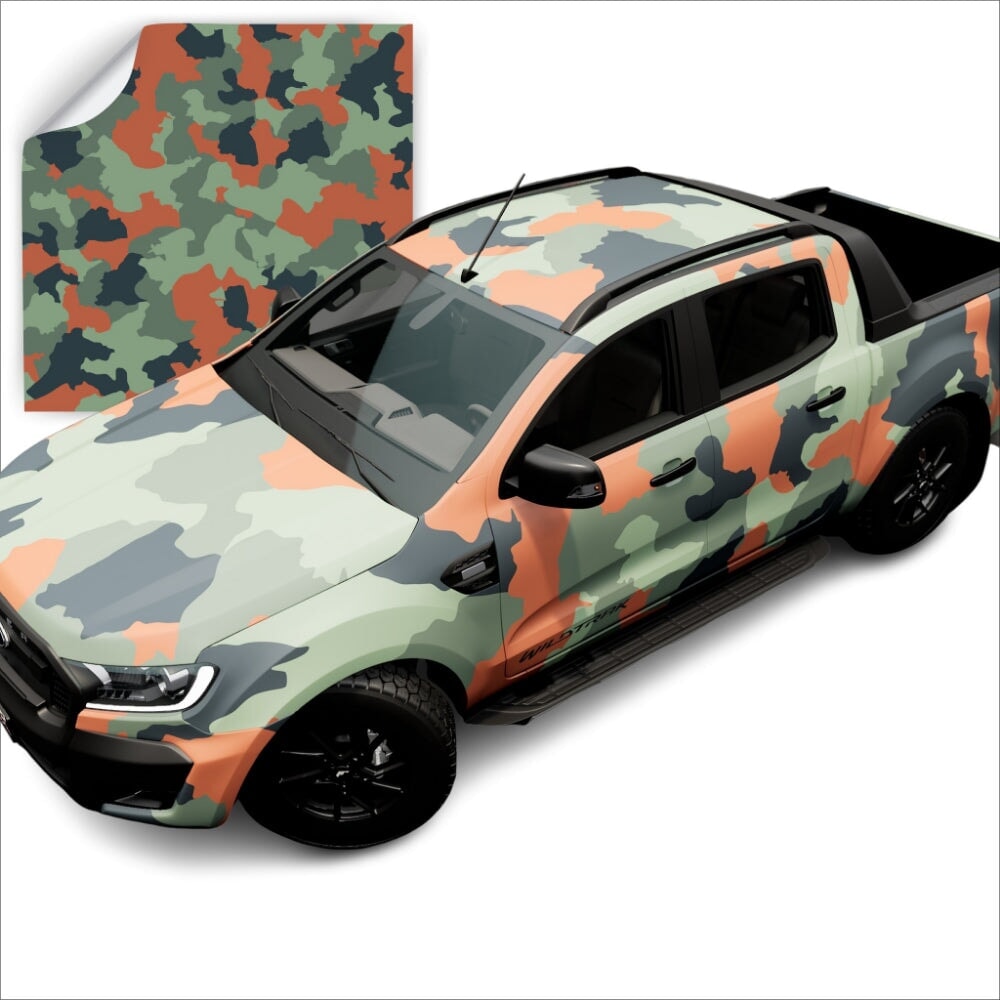 AVERY DENNISON VINYL PRINTED STANDARD CAMO PATTERNS CW SERIES WRAPPING FILM | CW3866S