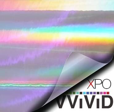 VVIVID VINYL 2020 HOLOGRAPHIC CHROME SILVER / CONCEPT LMTD - V288