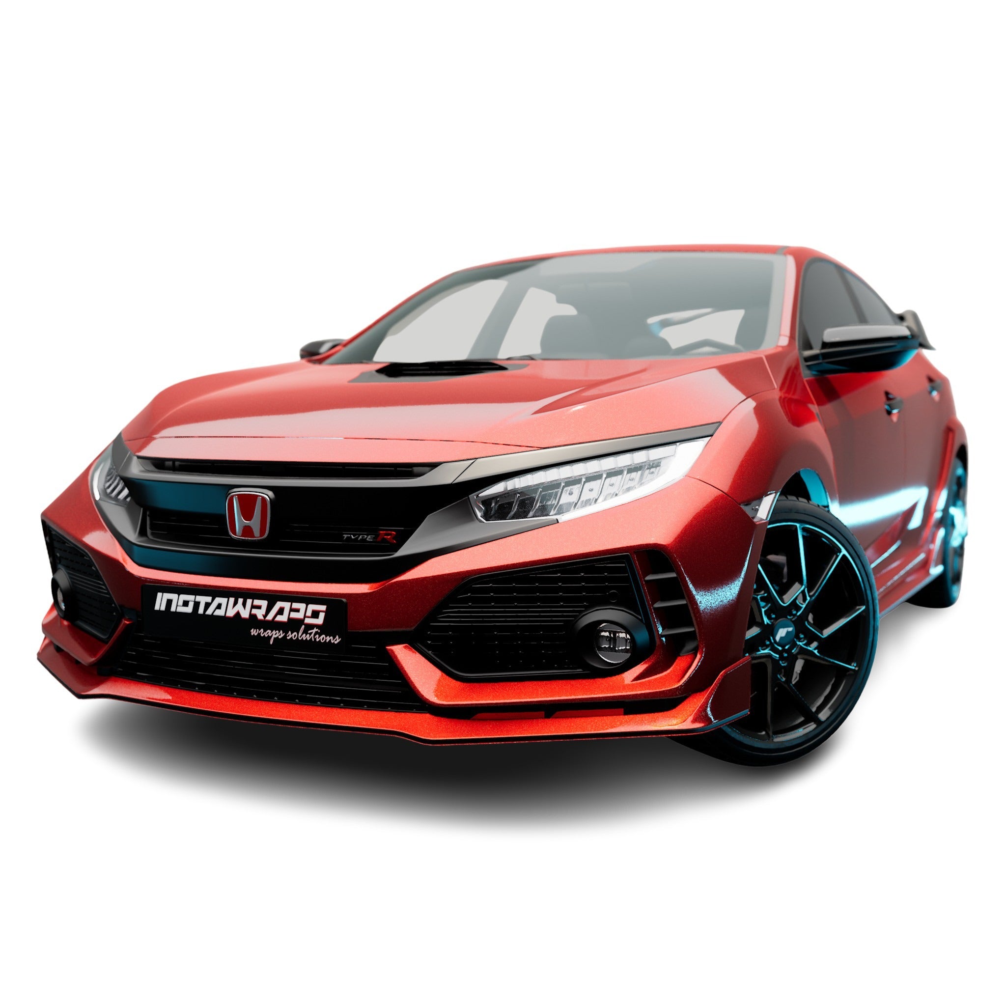 AVERY DENNISON SW900 SUPREME GLOSS RED DIAMOND VINYL WRAP | SW900-426-D