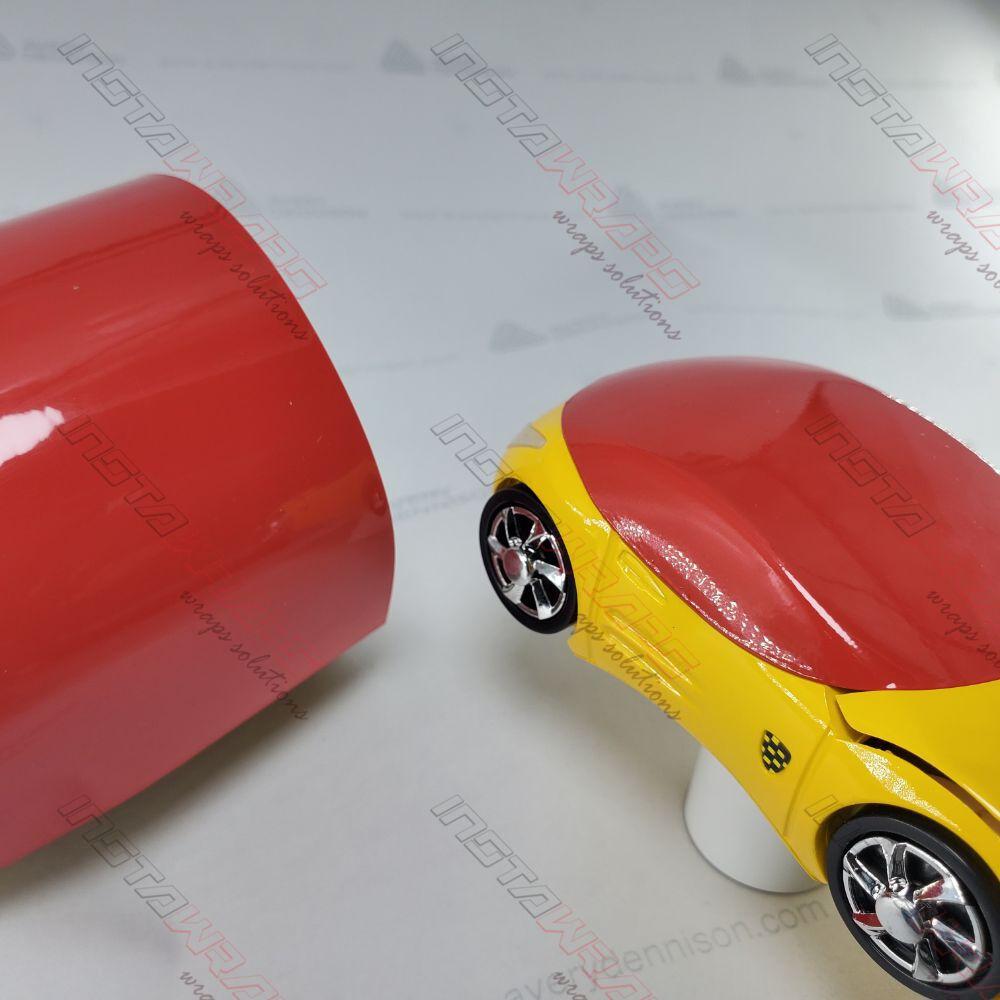 AVERY DENNISON SW900 SUPREME GLOSS SOFT RED VINYL WRAP | SW900-427-O