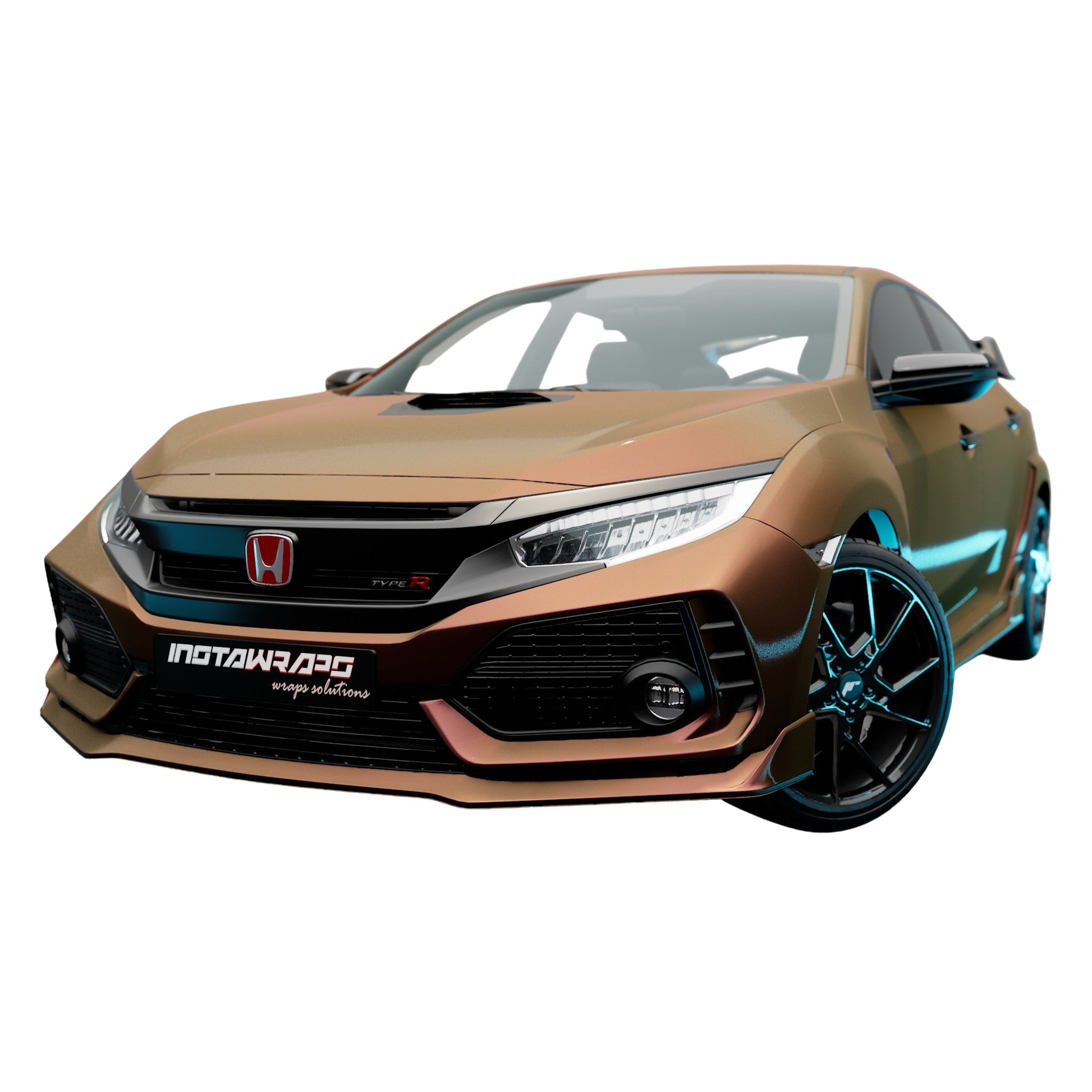 AVERY DENNISON SW900 SUPREME COLORFLOW SATIN RISING SUN VINYL WRAP | SW900-446-S